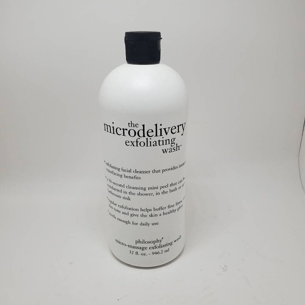 NEW Philosophy The Microdelivery Exfoliating Wash 32 oz